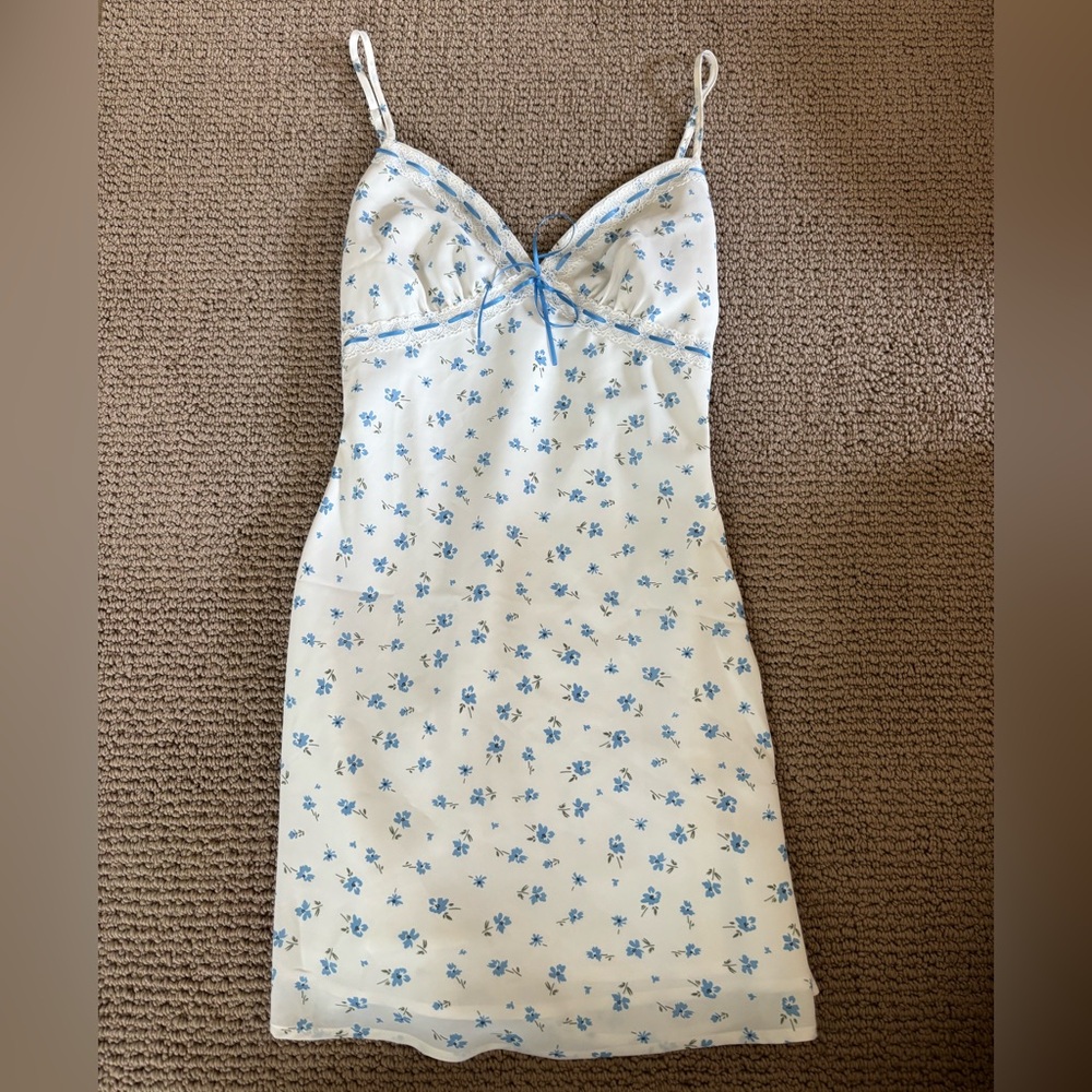 Floral mini dress